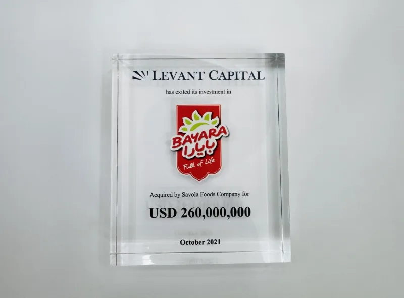 Bayara Investment with Levant Capital