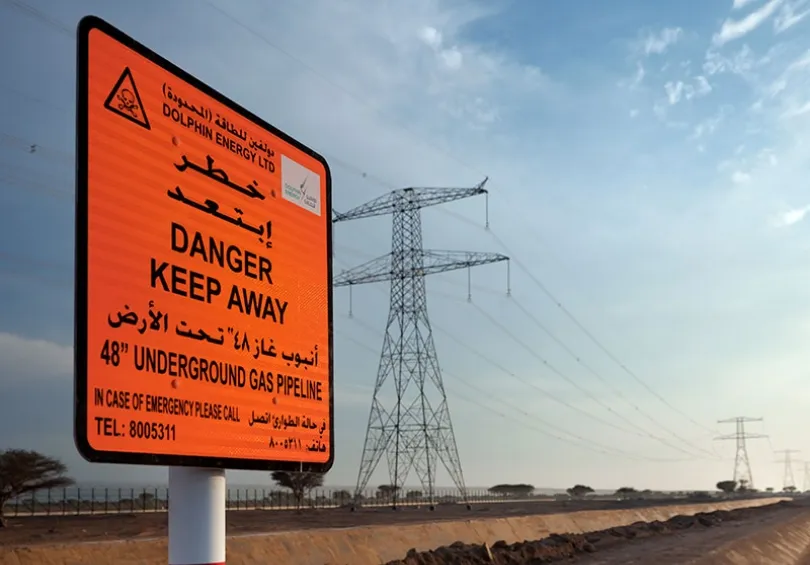CIPS & DCVG Surveys, Dolphin Energy Pipelines